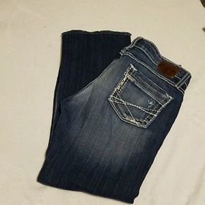 Bke starlite cropped jeans